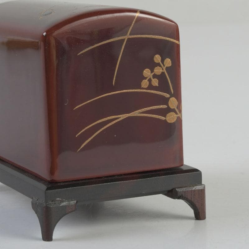 中棗 水葵 蒔絵】田中宗凌 共箱 - メルカリ 茶道具 田中宗凌作