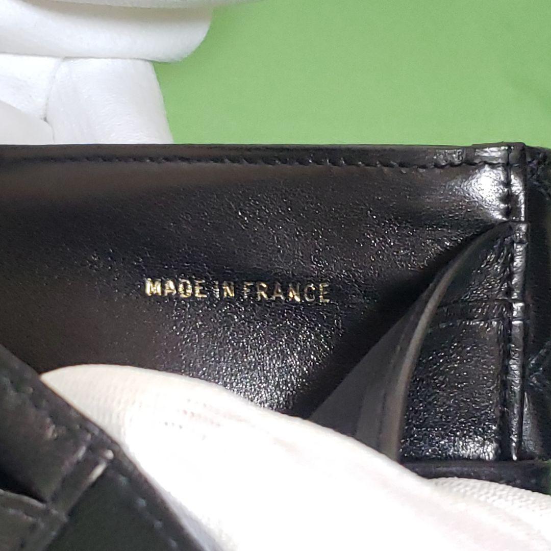 新品　CHANEL ビコローレ ラムスキン コンパクト 二つ折り財布 Wホック