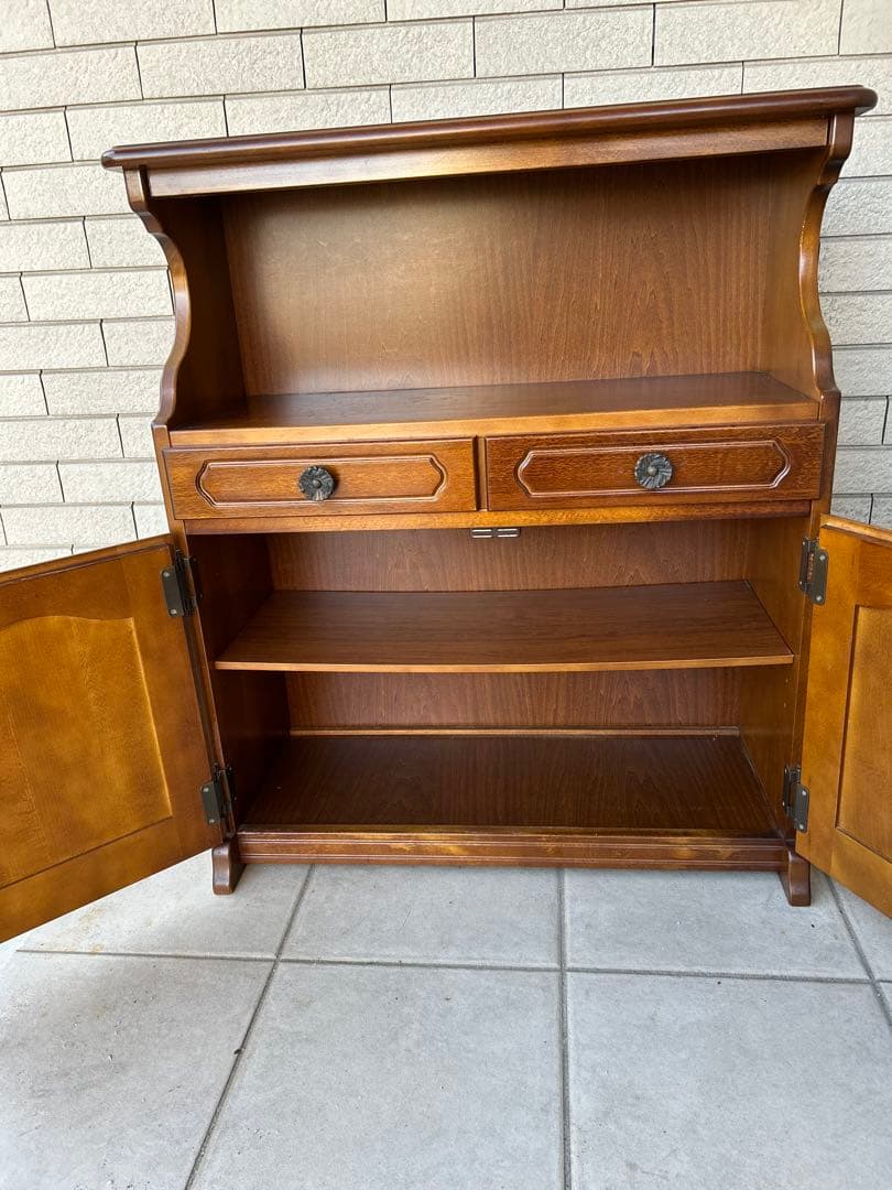 karimoku カリモク コロニアル 電話台 レトロ アンティーク