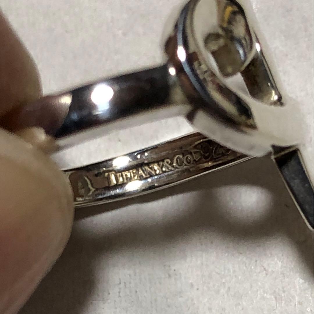 ティファニー　未使用　リング　ラビングハート　シルバー　925
