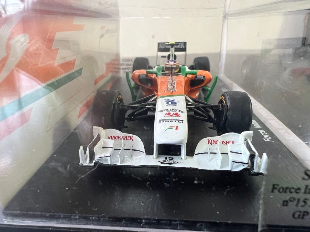 F1 Force India 2011 ポールディレスタ直筆サイン入り1/43