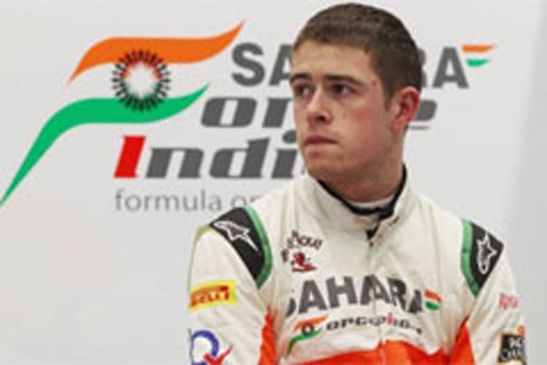 F1 Force India 2011 ポールディレスタ直筆サイン入り1/43