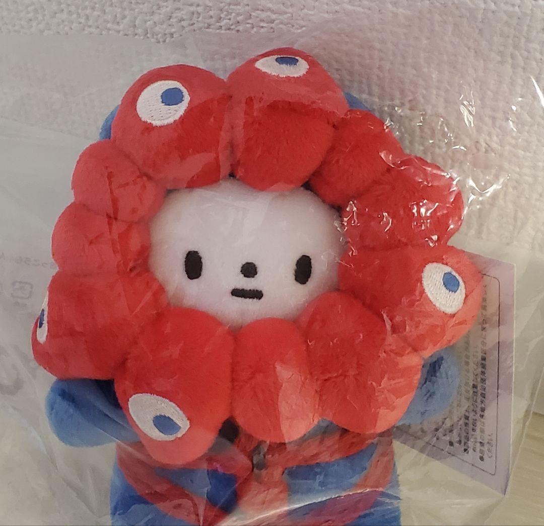 ミャクミャク・きっこうちゃん ぬいぐるみキーホルダー - メルカリ