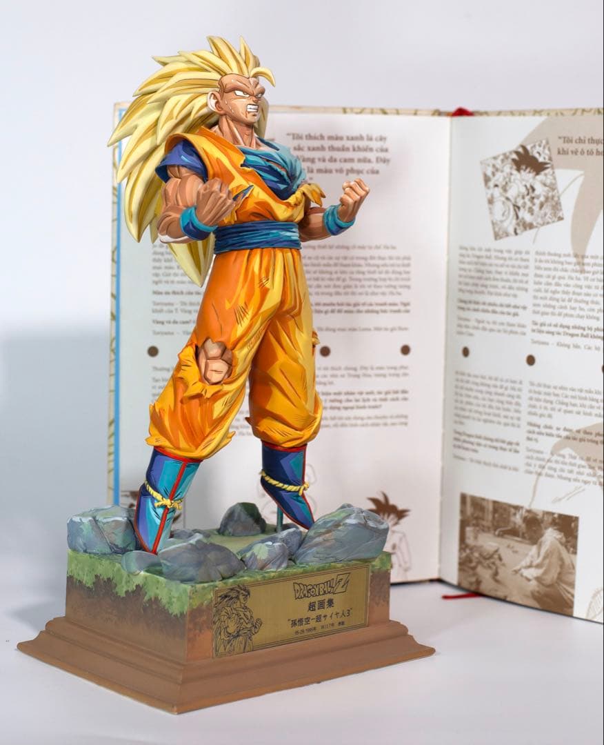 ドラゴンボールZ リペイント 超サイヤ人孫悟空3 2D 二次元彩色