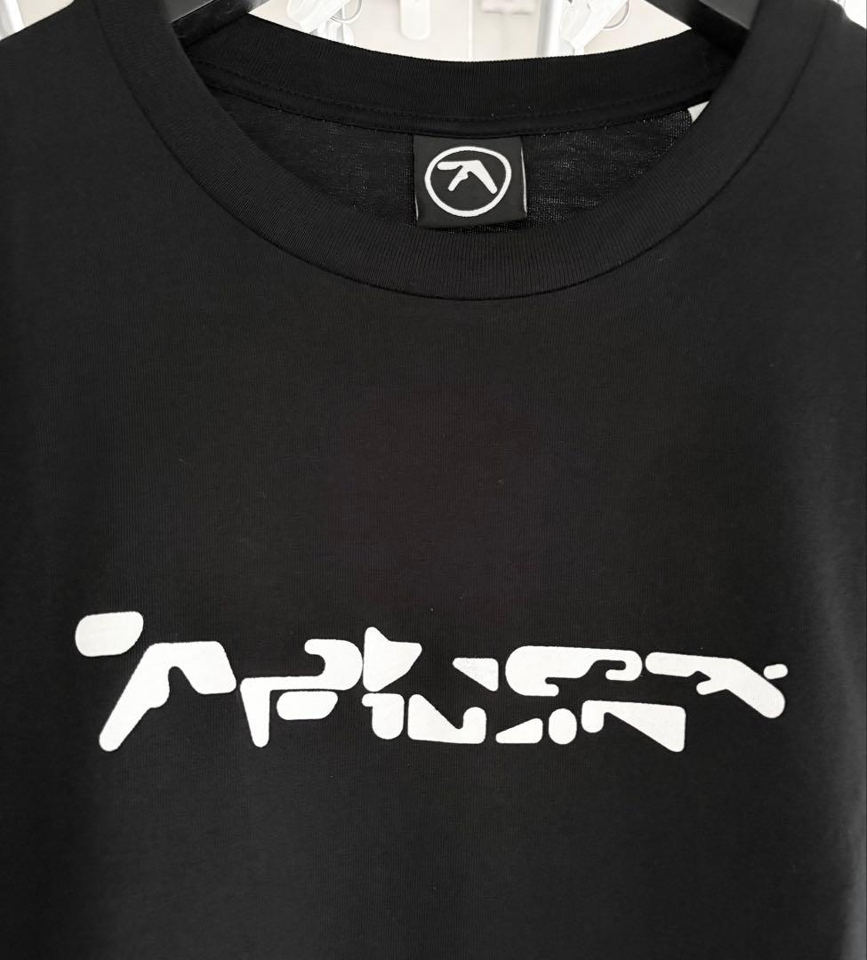 貴重 新品 公式 Aphex twin エイフェックスツイン Tシャツ ブラック