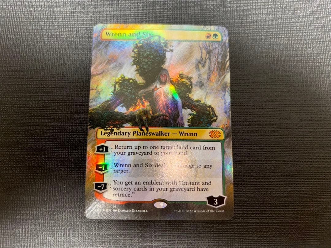 MTG】レンと六番テクスチャーfoil