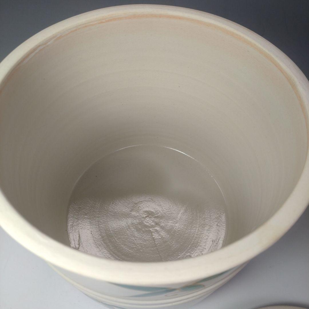 イ50 皆具『犬山 竹の絵 在銘 共箱』茶道具 水指杓