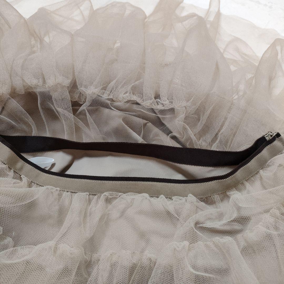 FOXEY　フリル　レース　スカート　フォクシー　40