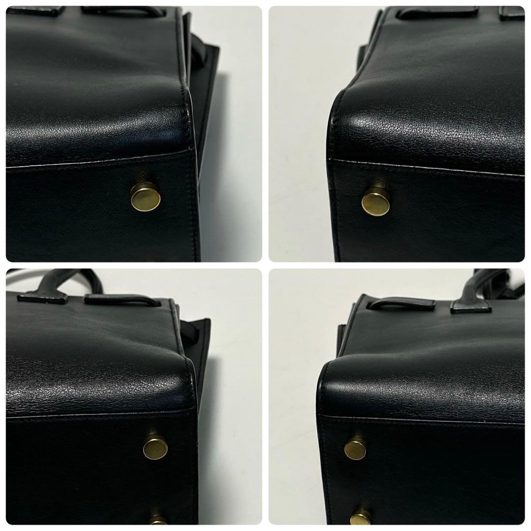 q57【極美品】サンローラン　サックドジュール　ベイビー黒　2wayショルダー.