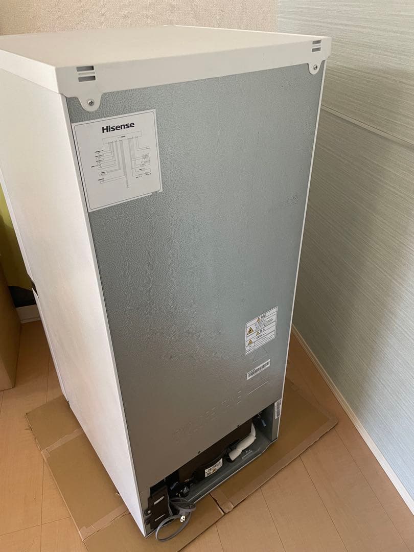 ハイセンス　冷蔵庫　2ドア　135L 2022年製　単身