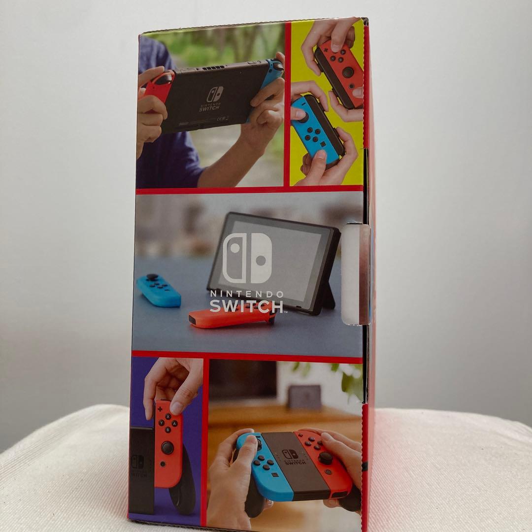 新品・未使用Nintendo Switch 本体 赤/青 Joy-Con付き