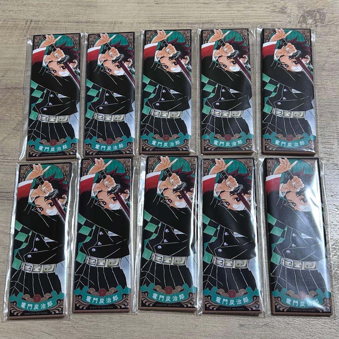 鬼滅の刃 絵札缶バッジコレクション 竈門炭治郎 10点 セット