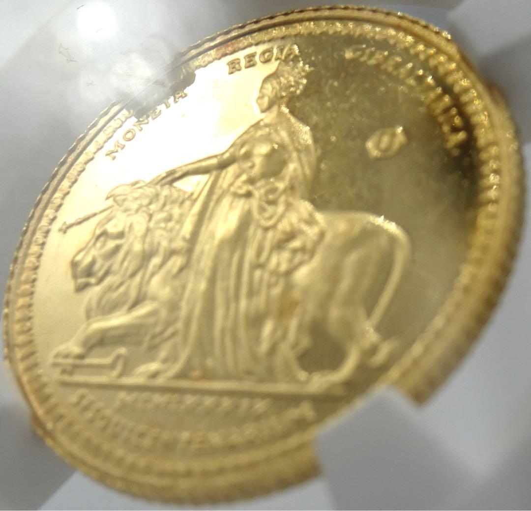 1989年 ウナとライオン 金貨 ハーフソブリン NGC コイン イギリス 古銭