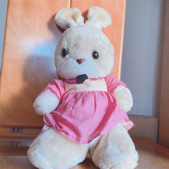 日本のレトロうざき ぬいぐるみ 80年代 昭和 希少 ぬいぐるみ - メルカリ