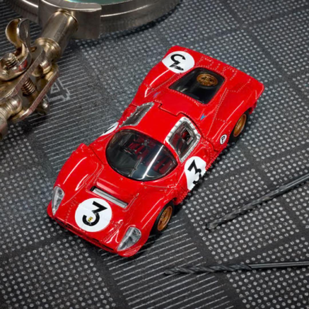 ミニカー Hot Wheels Elite 64 1967 Ferrari 330 P4
