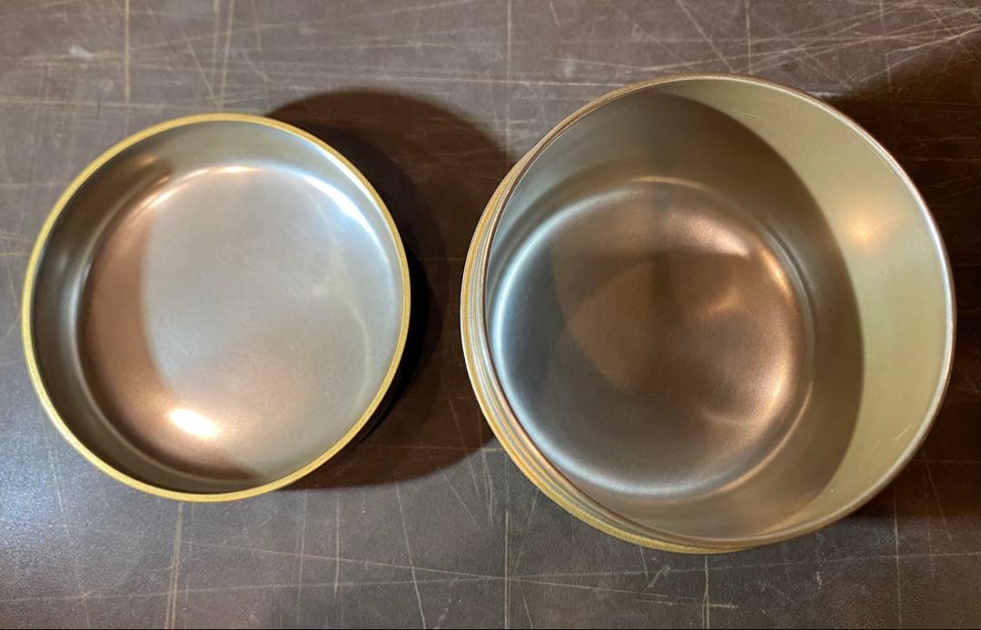 輪島塗 棗 蒔絵・鶴紋 鈴谷鐵五郎作 茶道具・ヴィンテージ レア