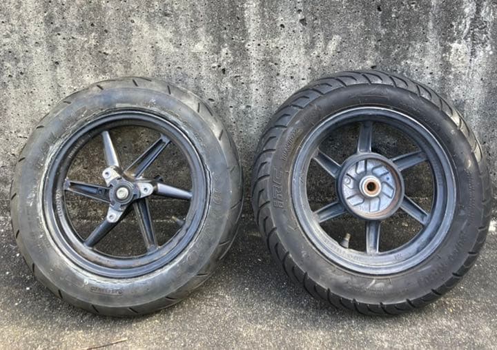 希少品 af35 コレクション Live Dio ZX 黒ホイール