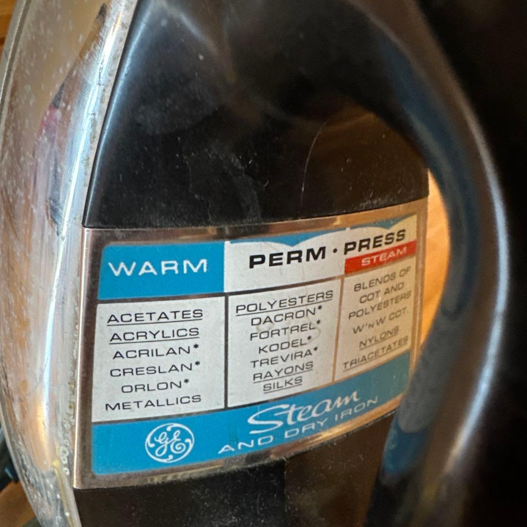 GE Steam and Dry Iron