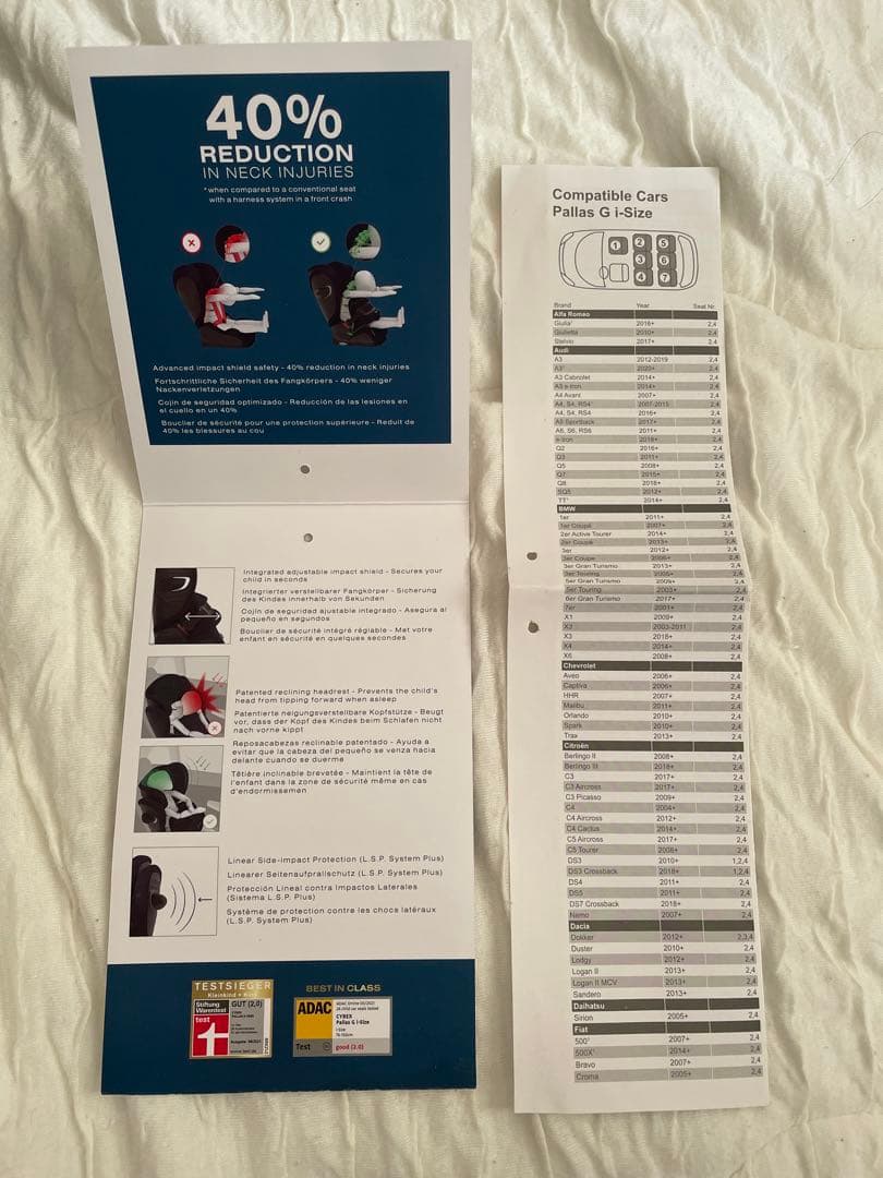 cybex 車用チャイルドシート グレー