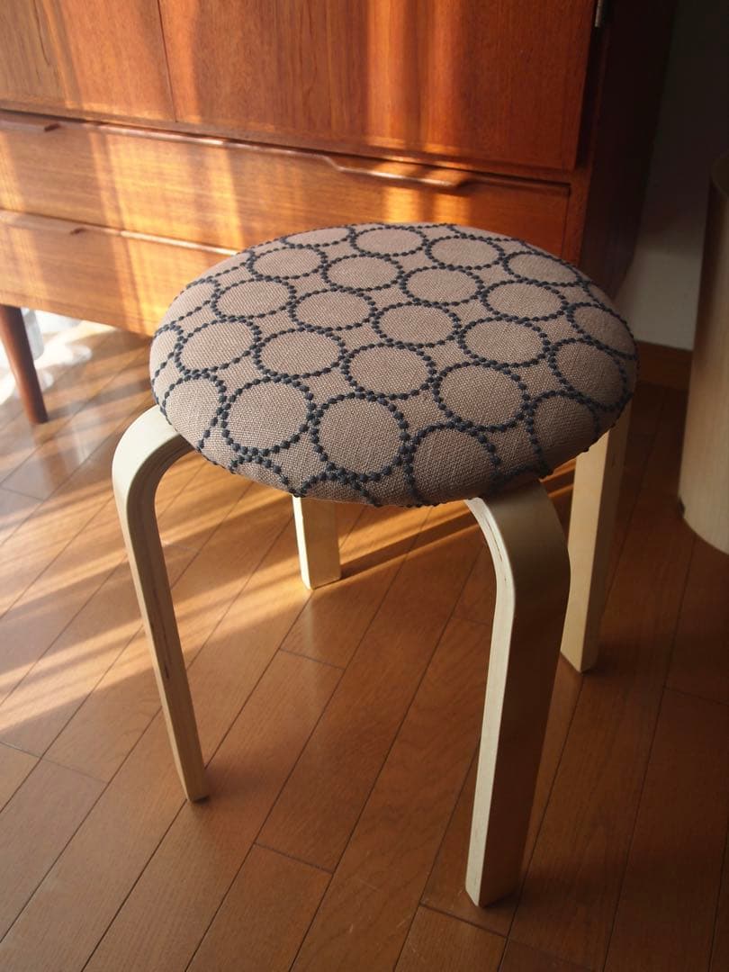 pigu.momoさん専用 ミナペルホネン ハンドメイド 昇降式 スツール 生地