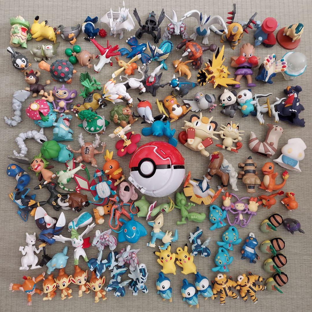 ポケモン フィギュア モンコレ 約100体 モンスターボール