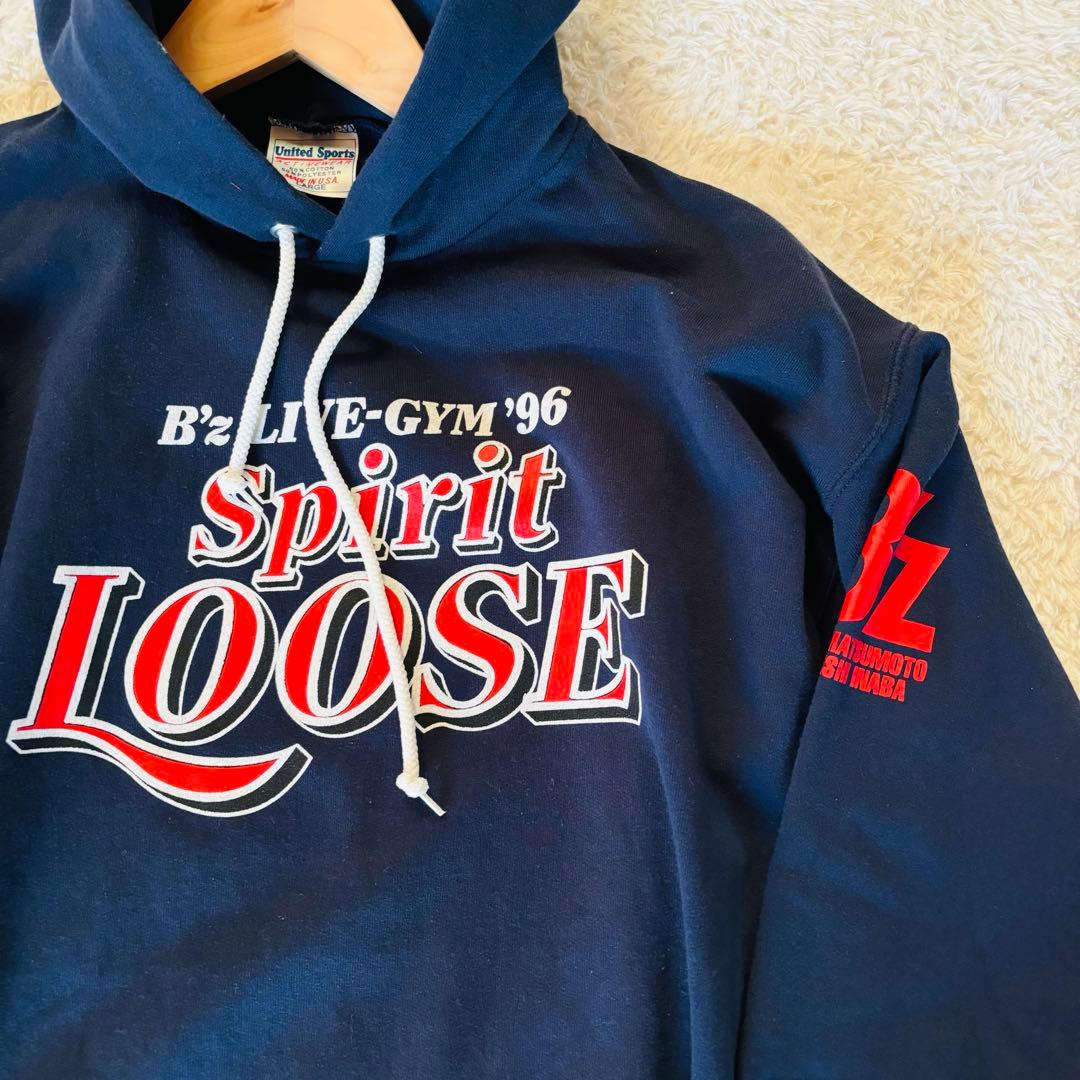 VINTAGE】B'z LIVE-GYM 96' ツアーパーカー L - メルカリ