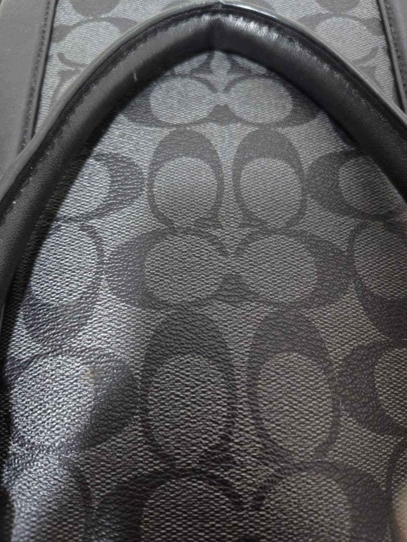 COACH コーチ ビジネスバッグ シグネチャー ブラック カードケース名刺入れ