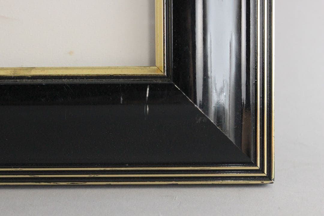 No4673額装　N.オヴァサコヴァ　リトグラフ「母性愛」85/100 送料無料