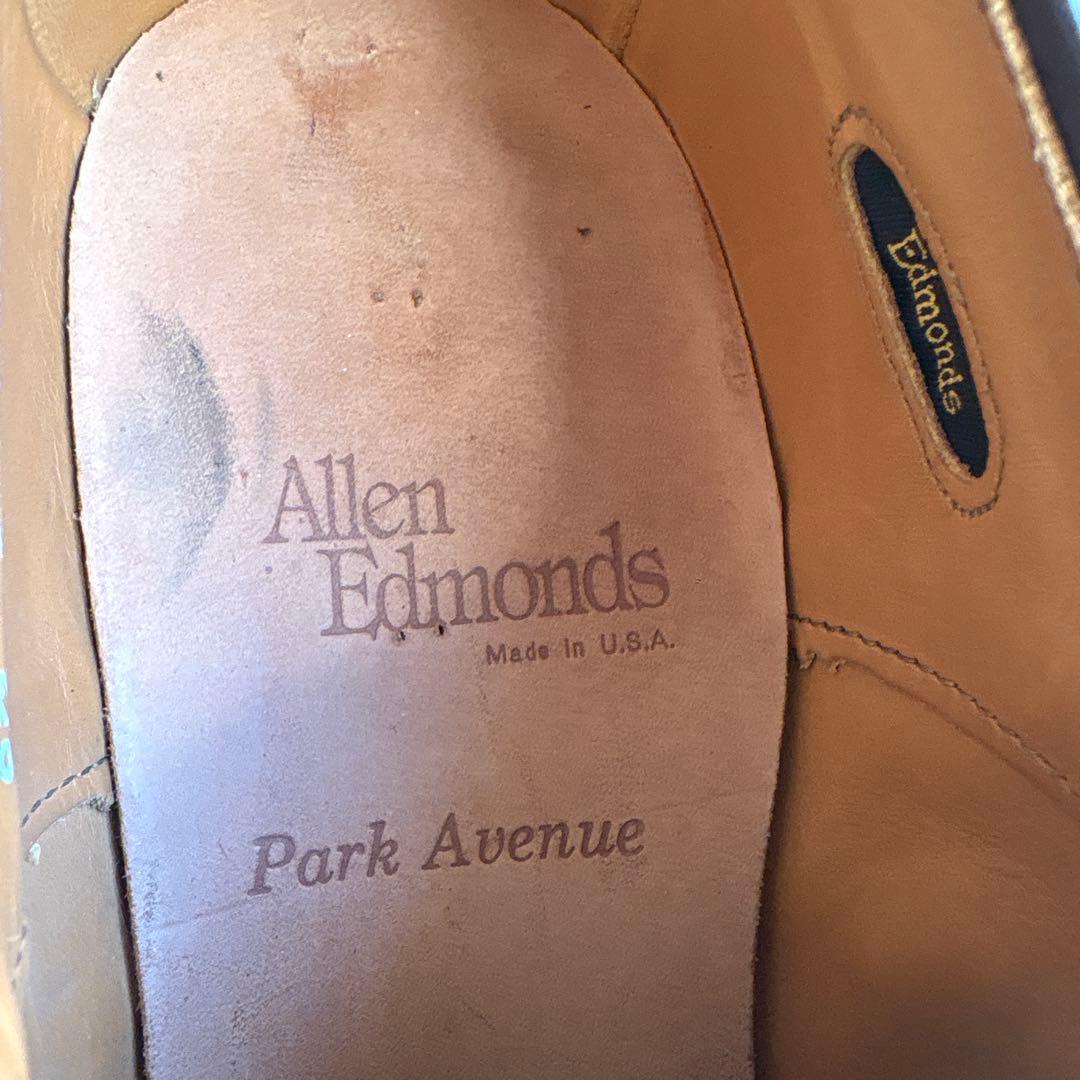 旧ロゴ　アレンエドモンズ　パークアヴェニュー　ドレスシューズ