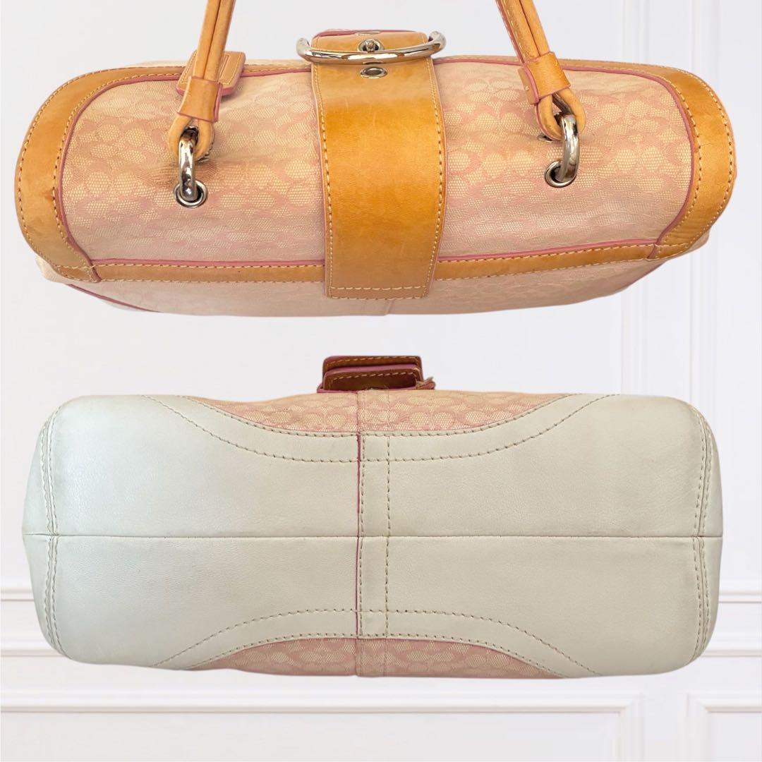 COACH コーチ SOHO ソーホー ハンドバッグ ショルダー ポーチ ピンク