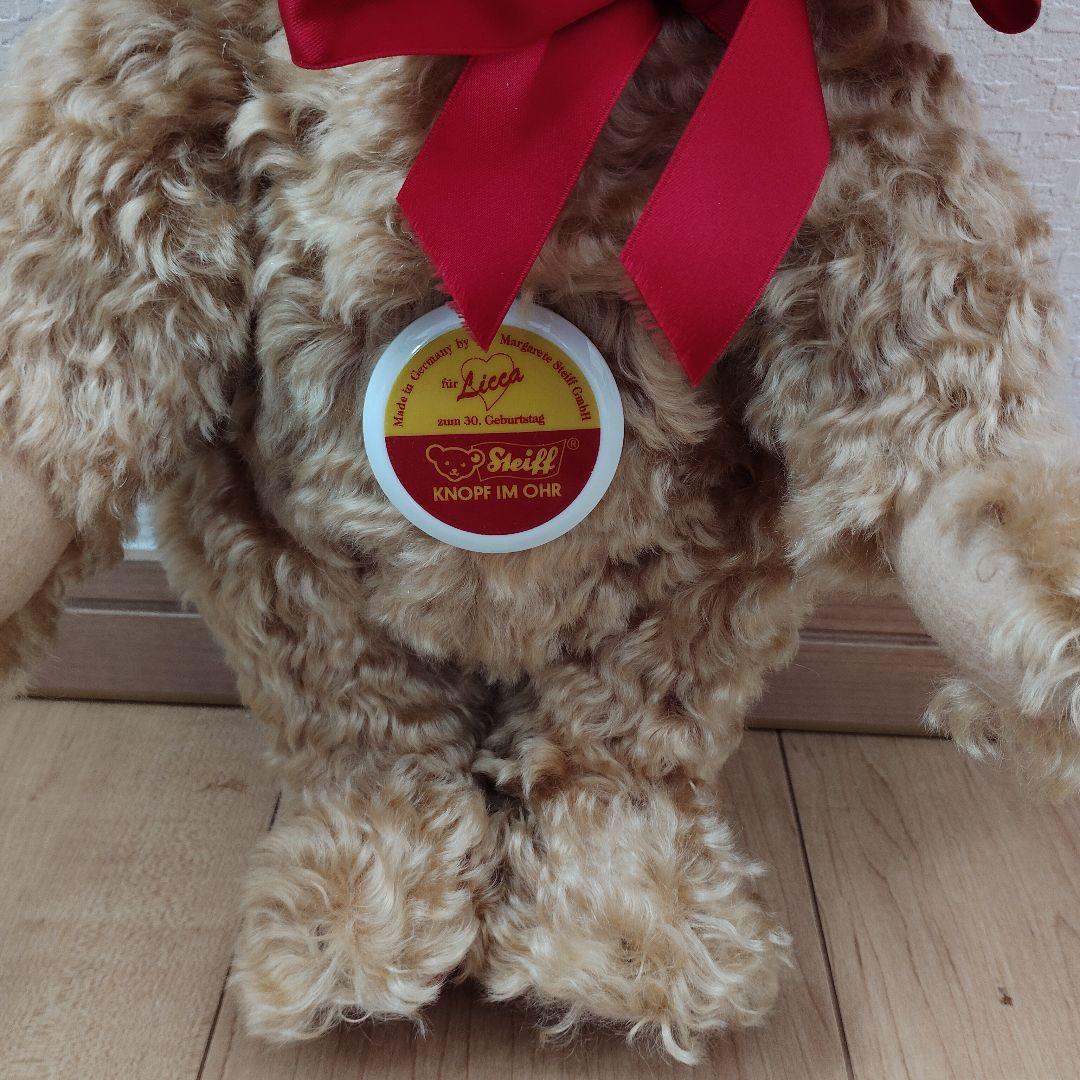 Steiff シュタイフ Licca リカ 30周年記念 テディベア 1997年