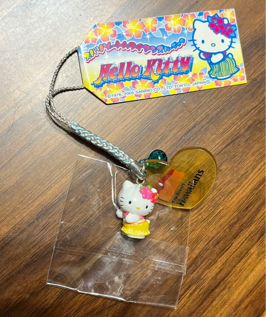 超レア⭐️キティの根付⭐️スパリゾートハワイアンズ限定⭐️2005