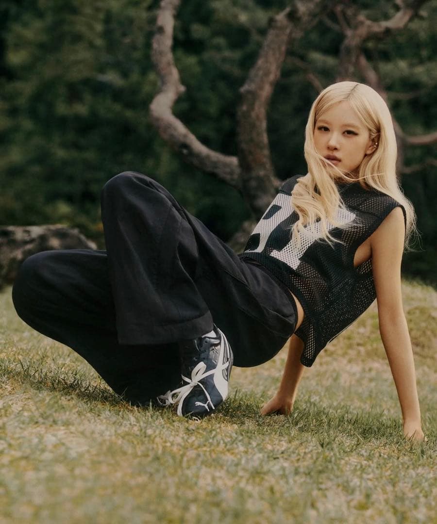 トップス PUMA X ROSE Relaxed Mesh Top S