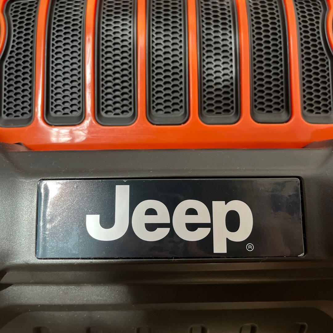 ジープ　ラジコン　オレンジ　電動車用ラジコンカー　キッズカー