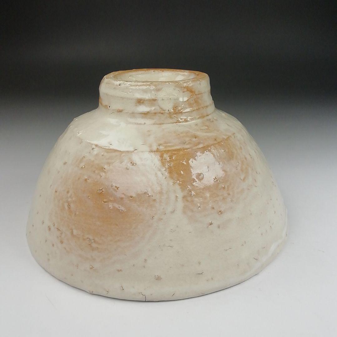 T516 茶碗 『萩焼』『長沢窯 原田隆峰 作』 共箱 抹茶碗 茶道具