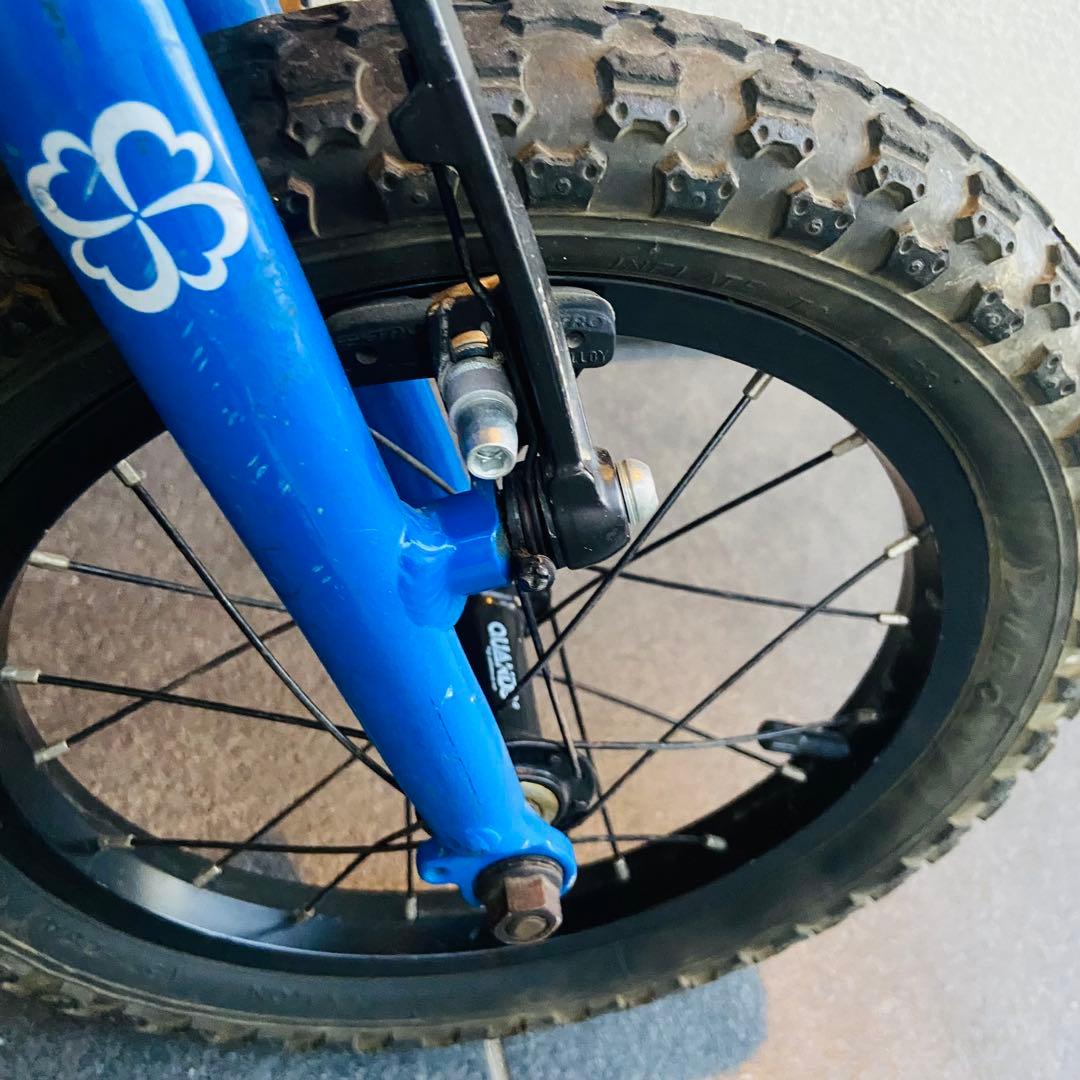 【送料込み】ヨツバサイクル ヒーローレッド 14インチ　ヨツバゼロ