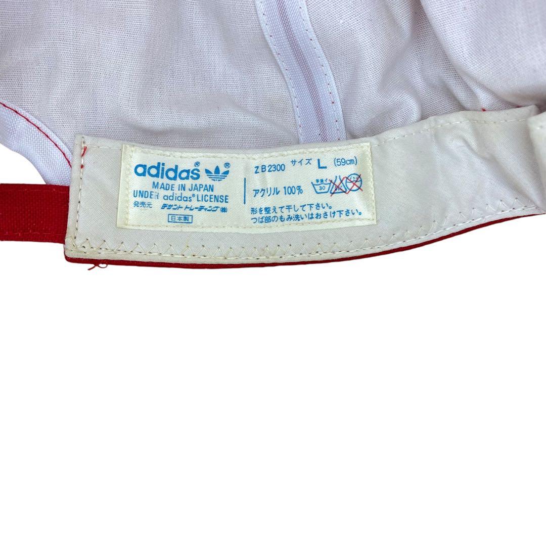 刺繍ロゴ 80s トレフォイル デサント製 アディダス ヴィンテージ