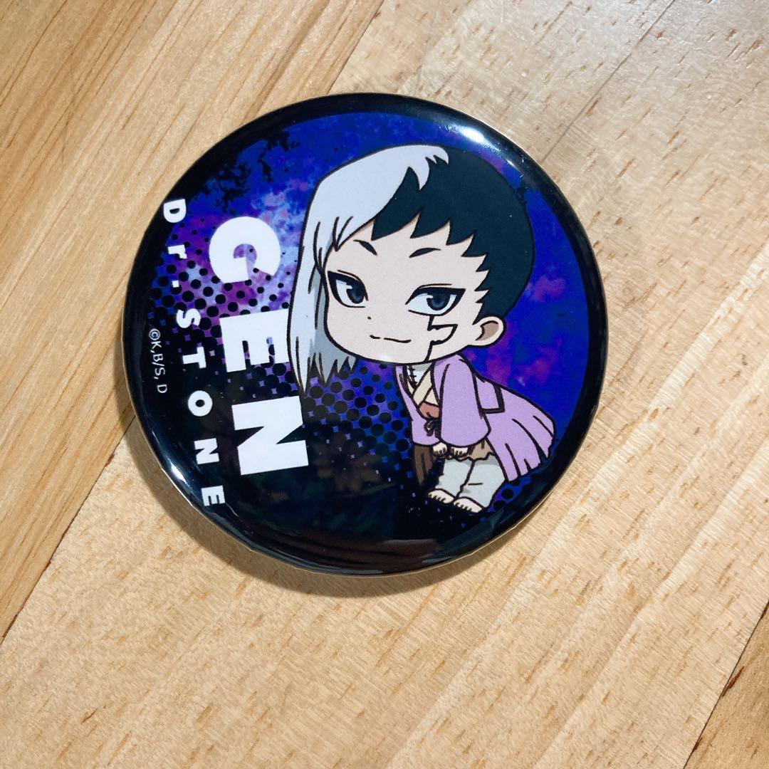 Dr.STONE】あさぎりゲン つんぴっつ トレーディング缶バッジ - メルカリ