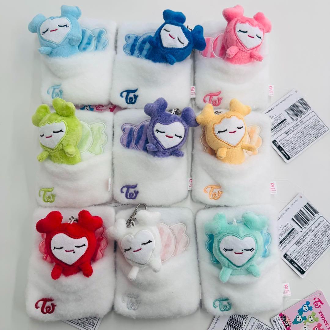 TWICE LOVELYS【GIGO限定】おふとんリールパスケース 全9種セット