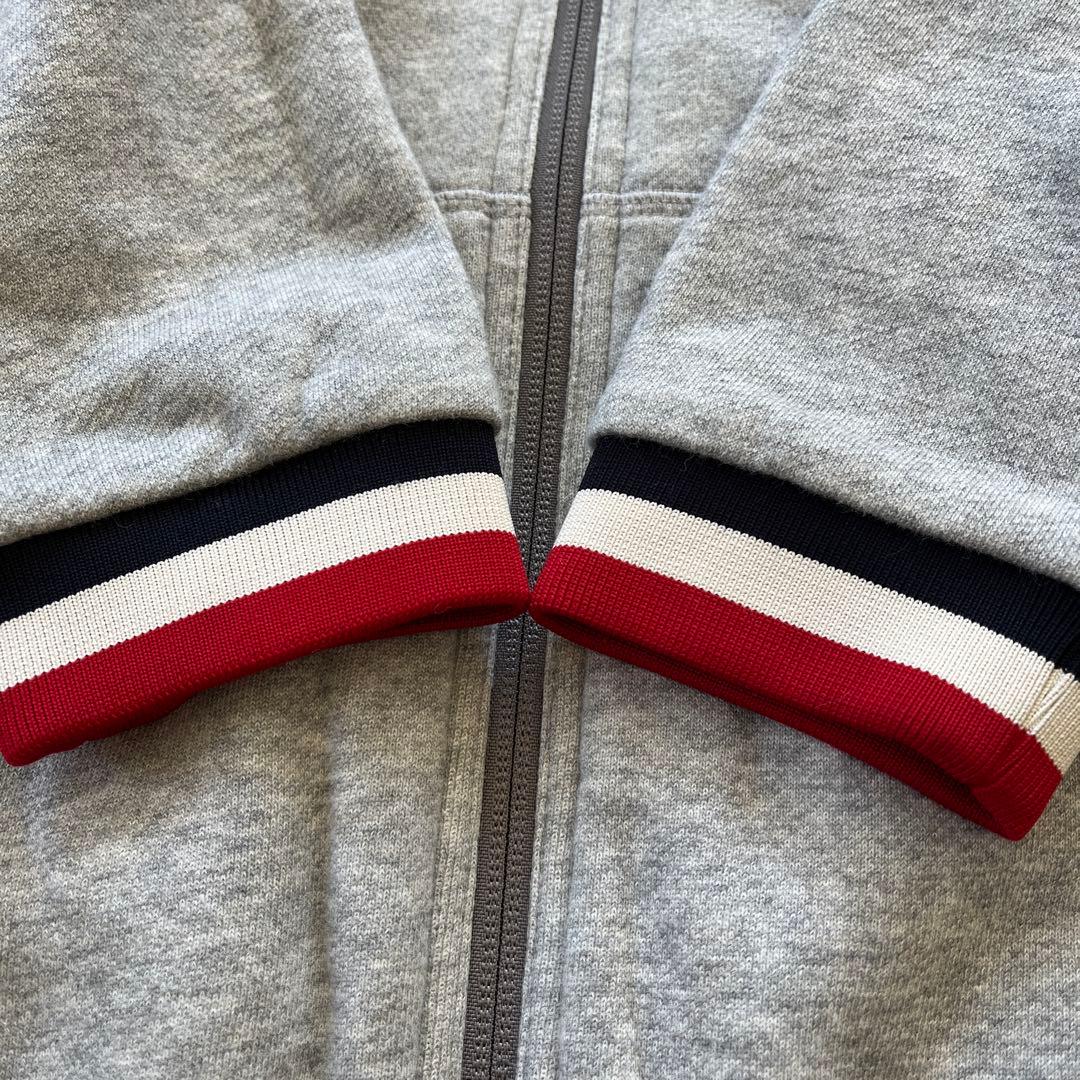 モンクレール　セットアップ　スウェット　正規品　パーカー　パンツ　グレー