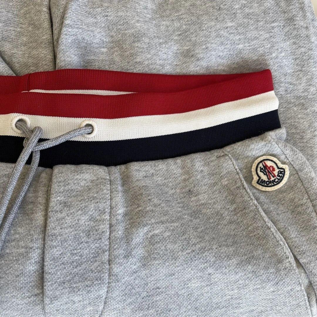 モンクレール　セットアップ　スウェット　正規品　パーカー　パンツ　グレー
