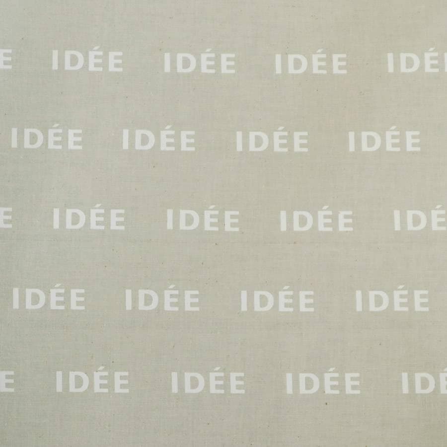 IDÉE イデー オットマン スツール 北欧スタイル 布製 生成り色 ナチュラル