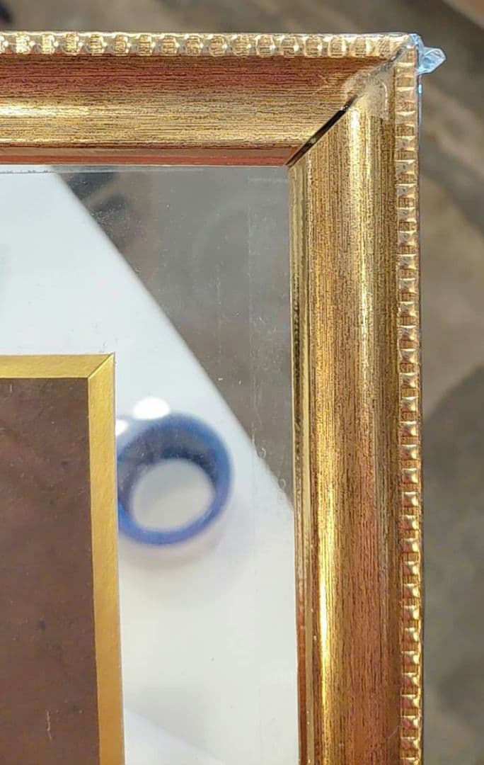 ☆【3点セット】 宝石画 額縁 石 宝石 ストーン ジュエリー 絵画 アジアン