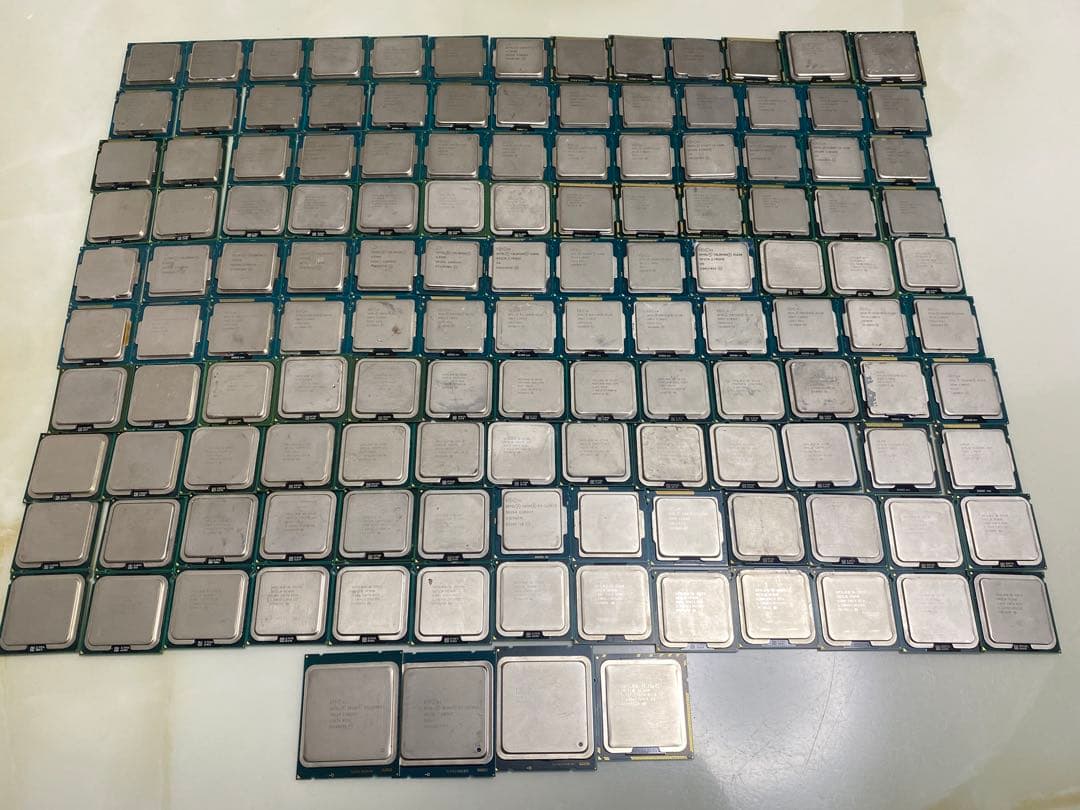 CPU まとめ売り　134個セット 2026年最新】Yahoo!オークション -ジャンク (まとめ 大量 セット)(CPU