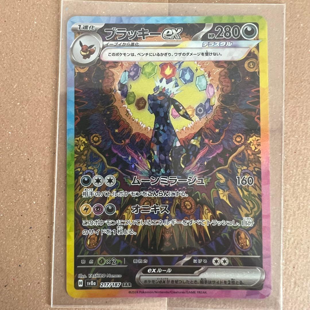 ブラッキーex SAR & スノーハザード&クレイバーストジムセット