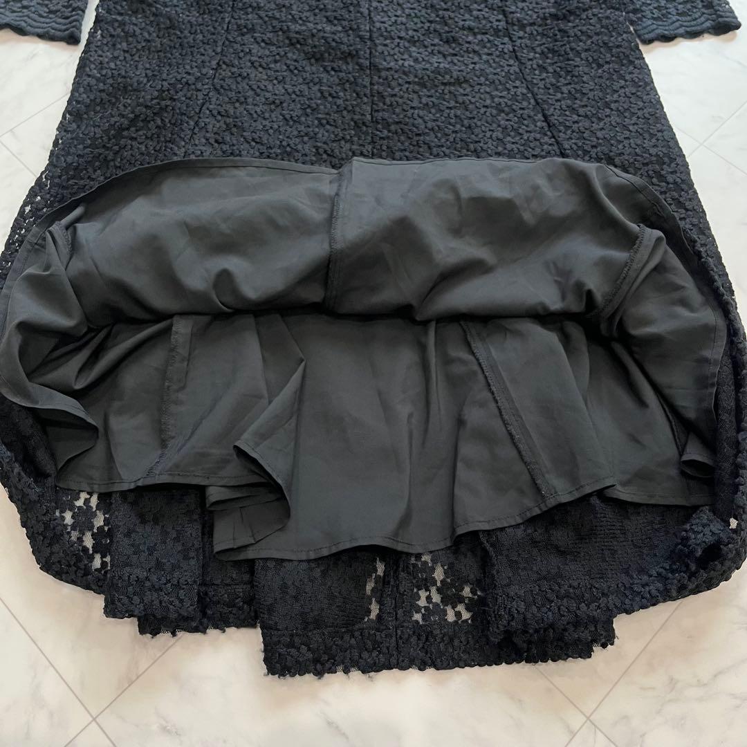 CLANE クラネ　定価3万円　3Dフラワーレースワンピース　ロングワンピース