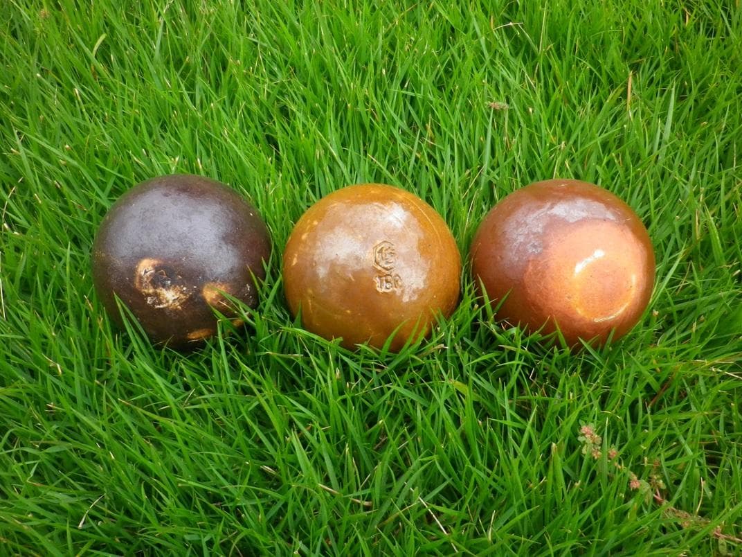 旧海軍　一輪挿し　陶器　信楽焼　3個セット②