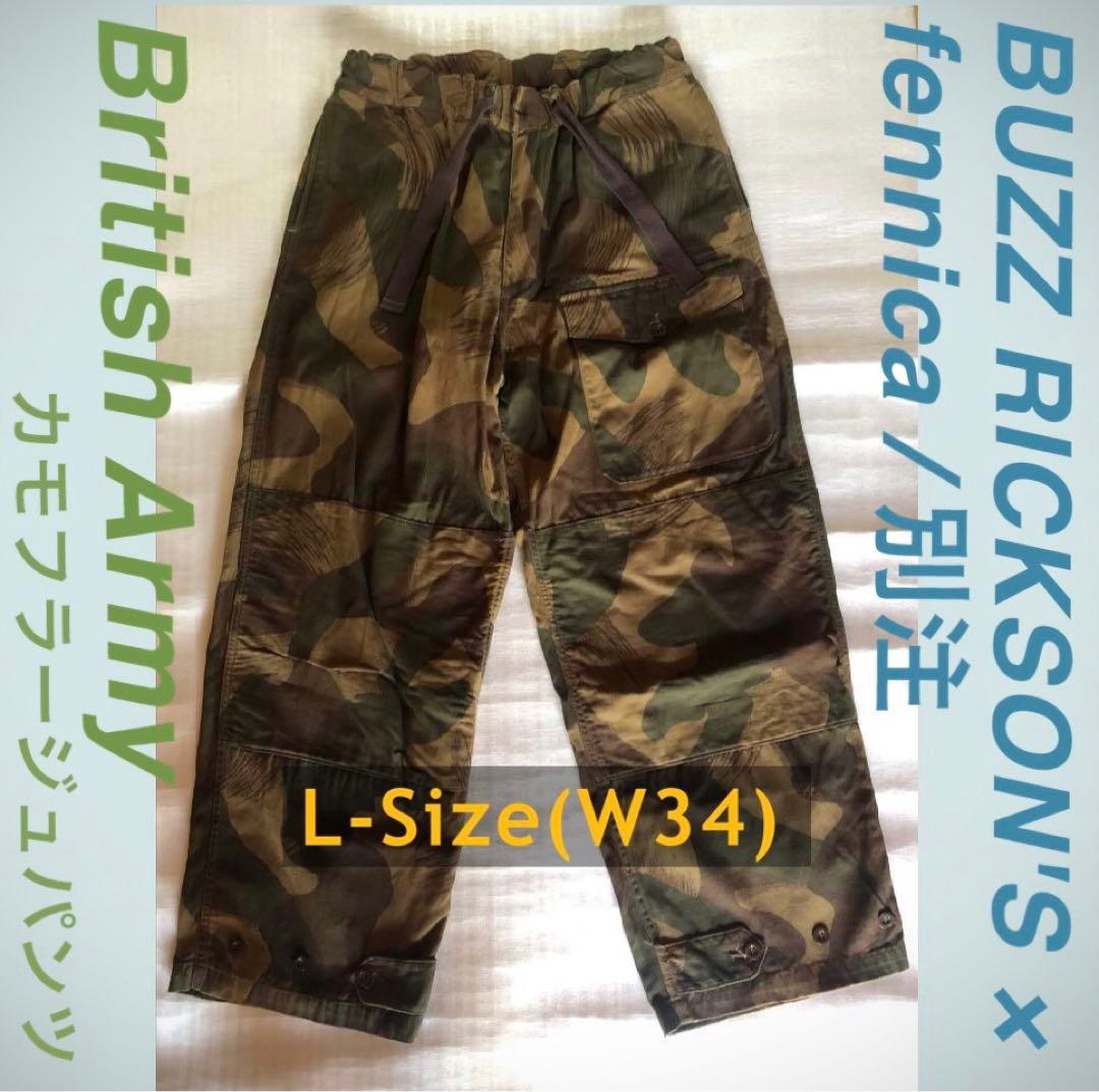 BUZZ RICKSON'S × fennica Army Chino W32 メンズ BUZZ RICKSON'S