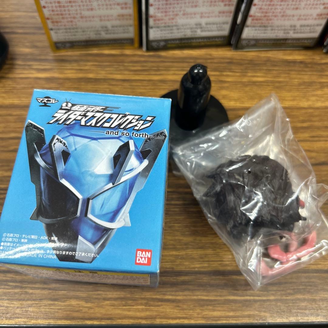 ほぼ全部内袋未開封】170種ライダーマスクコレクションダブり無まとめ