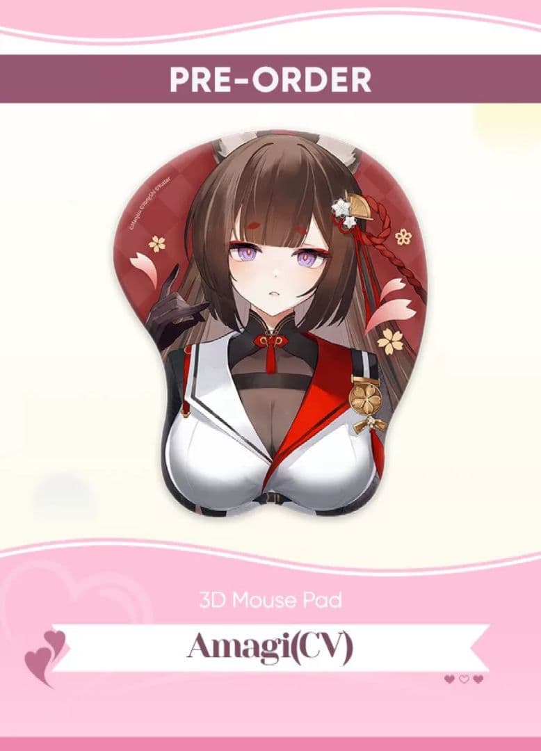 アズールレーン　天城　加賀　おっぱいマウスパッド